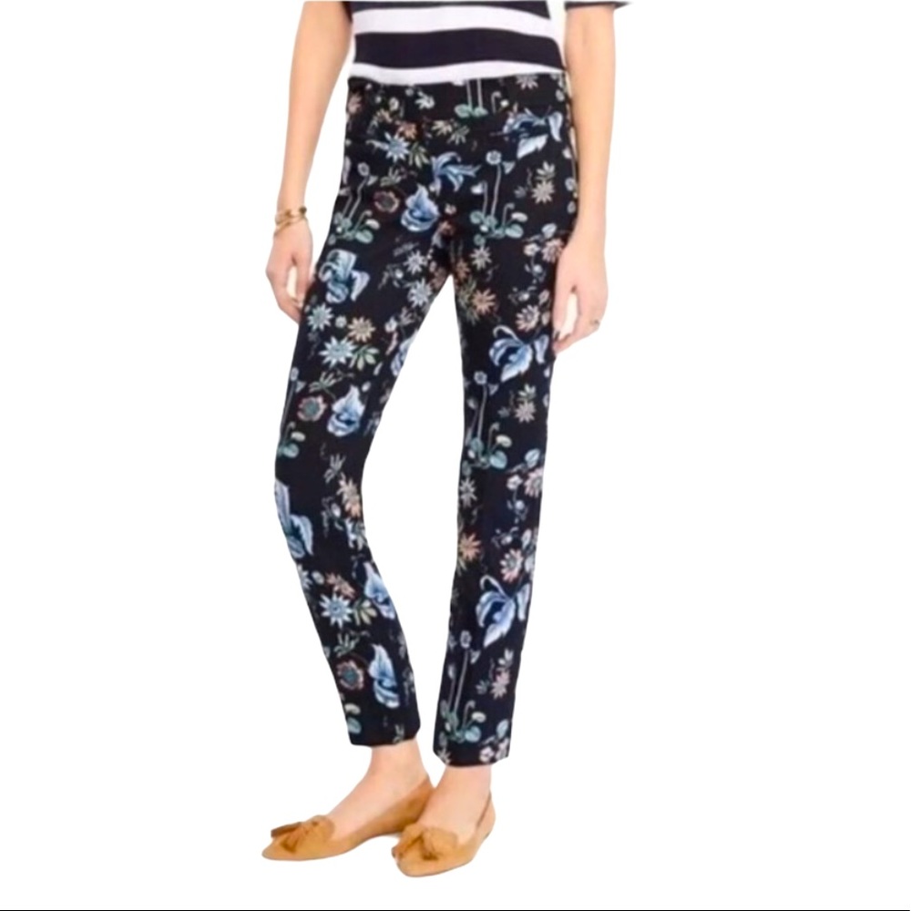Ann Taylor Devin Fit Floral Pants